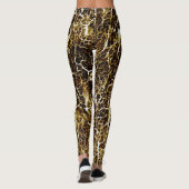 Abstrakte Textur Leggings (Rückseite)