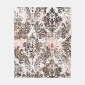 Abstrakte Textur oder Grunge Hintergrund. Kunsttex Fleecedecke (Vorderseite)