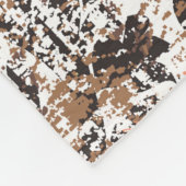 Abstrakte Textur oder Grunge Hintergrund. Kunsttex Fleecedecke (Ecke)