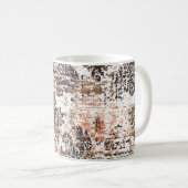 Abstrakte Textur oder Grunge Hintergrund. Kunsttex Kaffeetasse (VorderseiteRechts)