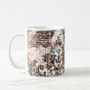 Abstrakte Textur oder Grunge Hintergrund. Kunsttex Kaffeetasse