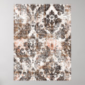 Abstrakte Textur oder Grunge Hintergrund. Kunsttex Poster (Vorne)