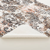 Abstrakte Textur oder Grunge Hintergrund. Kunsttex Sherpadecke (3/4)