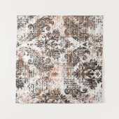 Abstrakte Textur oder Grunge Hintergrund. Kunsttex Wandteppich (Vorderseite (Horizontal))