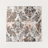 Abstrakte Textur oder Grunge Hintergrund. Kunsttex Wandteppich (Vorderseite)
