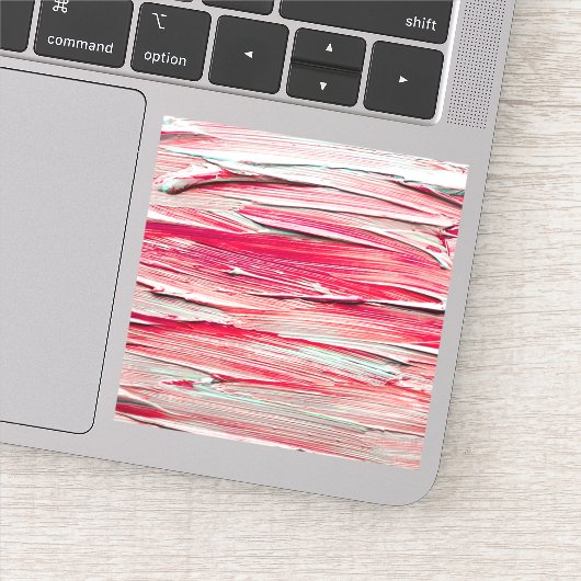 Abstrakte Textur Pinsel Pinsel Stroke Aufkleber (Detail)