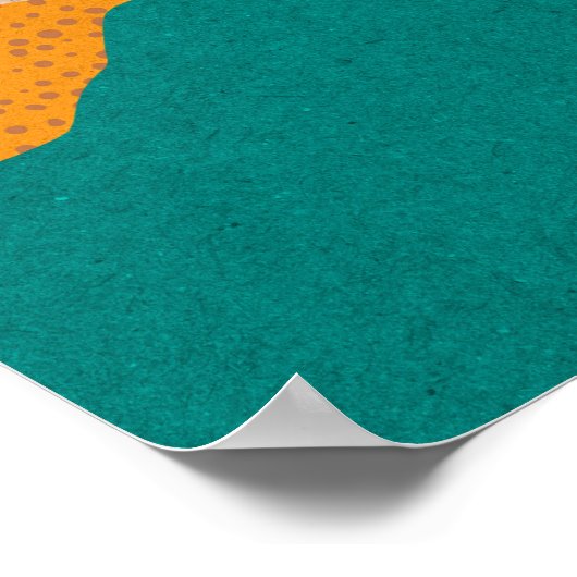 Abstrakte Textur Poster (Ecke)