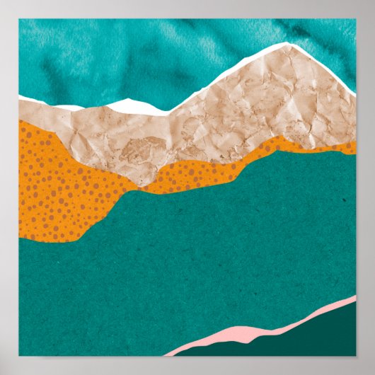 Abstrakte Textur Poster (Vorne)