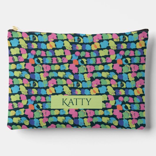 Abstrakte Textur. Zubehörtasche (Vorderseite)