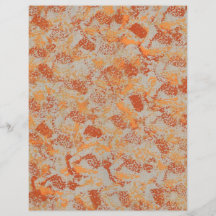 Abstrakte Texturen in Herbstfarben - Scrapbook Pap