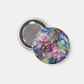 Abstrakte Texturen Magnet (Vorderseite/Rückseite)