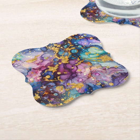 Abstrakte Texturen Untersetzer (angewinkelt)