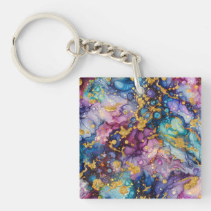 Abstrakte TexturenElektronik-Bag Schlüsselanhänger