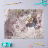 Abstrakte Texturierung in Beige Seidenpapier (Basteln)