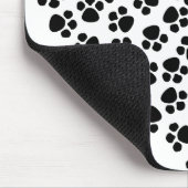 Abstrakte Tierart Cat Hunde Katze Herz. Mousepad (Ecke)