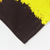 Abstrakte Tierdruckleopard Fleecedecke (Ecke)