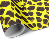 Abstrakte Tierdruckleopard Geschenkpapier (Rolleneckpunkt)