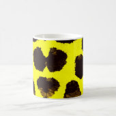 Abstrakte Tierdruckleopard Kaffeetasse (Mittel)