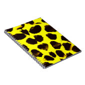 Abstrakte Tierdruckleopard Notizblock (Rechte Seite)