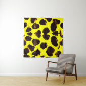 Abstrakte Tierdruckleopard Wandteppich (Beispiel (Horizontal))