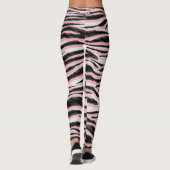 Abstrakte Tierhaut Nahtlos Leggings (Rückseite)
