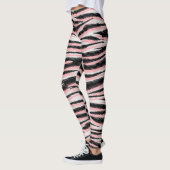 Abstrakte Tierhaut Nahtlos Leggings (Links)