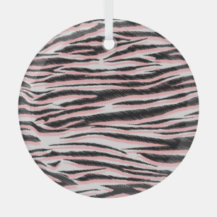 Abstrakte Tierhaut Nahtlos Ornament Aus Glas