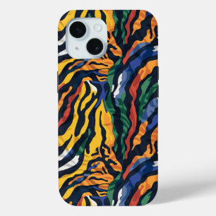 Abstrakte Tiger Streifen Case-Mate iPhone Hülle