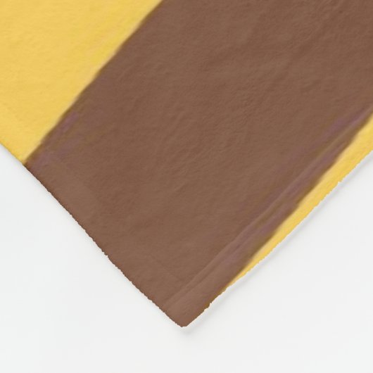 abstrakte Tigerkunst Fleecedecke (Ecke)