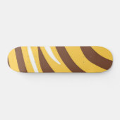 abstrakte Tigerkunst Skateboard (Horizontal)