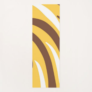 abstrakte Tigerkunst Yogamatte