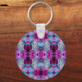 Abstrakte Tilgung Schlüsselanhänger (Vorderseite)