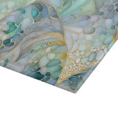 Abstrakte Tinte Schneidebrett (Ecke)