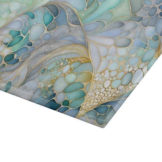 Abstrakte Tinte Schneidebrett (Ecke)