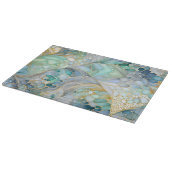 Abstrakte Tinte Schneidebrett (Ecke)