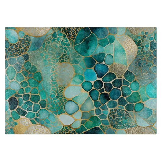 Abstrakte Tinte Schneidebrett (Vorderseite)