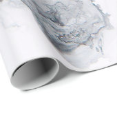 Abstrakte Tinte und Acryluntergrund. Trend 2018. L Geschenkpapier (Rolleneckpunkt)