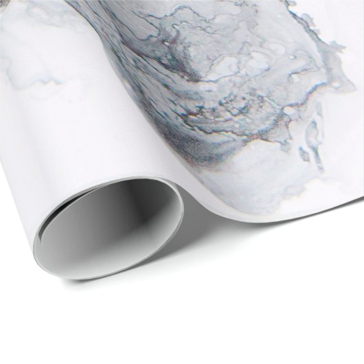 Abstrakte Tinte und Acryluntergrund. Trend 2018. L Geschenkpapier (Rolleneckpunkt)