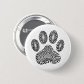 Abstrakte Tintenpatrone Button (Vorne & Hinten)