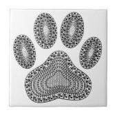 Abstrakte Tintenpatrone Fliese (Vorderseite)