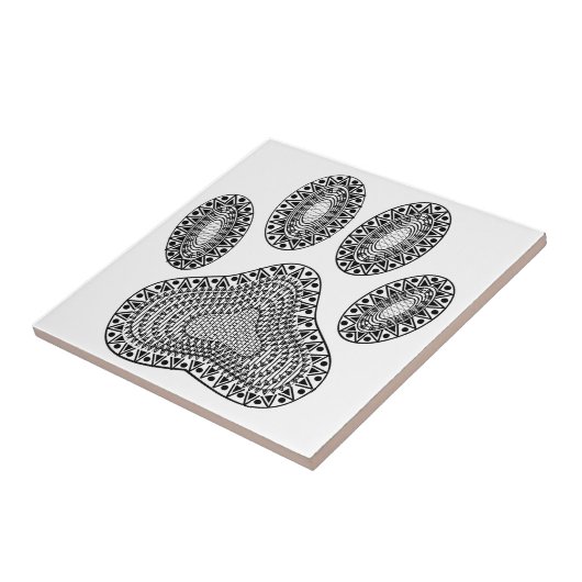 Abstrakte Tintenpatrone Fliese (Seite)