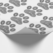 Abstrakte Tintenpatrone Geschenkpapier (Ecke)