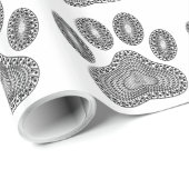 Abstrakte Tintenpatrone Geschenkpapier (Rolleneckpunkt)