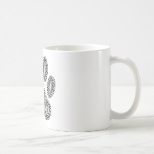 Abstrakte Tintenpatrone Kaffeetasse