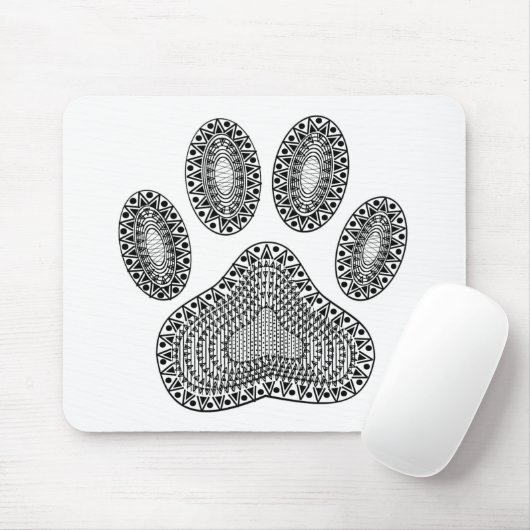 Abstrakte Tintenpatrone Mousepad (Mit Mouse)