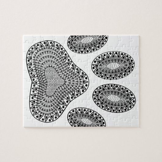 Abstrakte Tintenpatrone Puzzle (Horizontal)