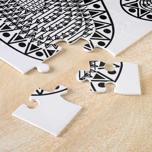 Abstrakte Tintenpatrone Puzzle (Seite)