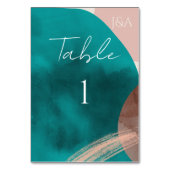 ABSTRAKTE Tischnummer (Vorderseite)
