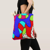 Abstrakte Tote Tasche (Von Nahem)