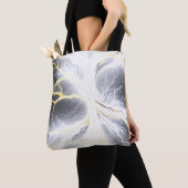Abstrakte Tote-Tasche mit glühender Energiestruktu Tasche (Von Nahem)